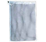 Image of Marine Sports 4702 Chum Drawstring 15inx22in Bag White With Large 1/2in Mesh