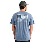 Image of HUK Performance Fishing Huk Born Wave Short Sleeve Shirt S D3B39985