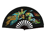Image of Master Cutlery 2504 Kung Fu Fighting Fan 13" Overall