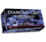 Image of Microflex Diamond Grip Latex Gloves, Microflex MF-300-S Small, Pack of 100
