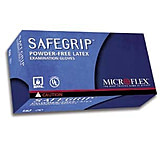 Image of Microflex Safegrip Powder-Free Latex Gloves, Microflex SG-375-M, Pack of 50