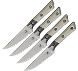Image of Microtech Steak Knife Set Ivory G10