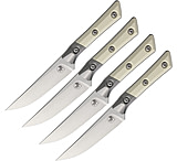 Image of Microtech Steak Knife Set Ivory MCT3600B10SETIV