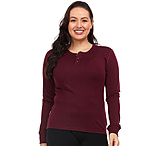 Image of Minus33 Midweight - Women's Long Sleeve Henley 100% Merino Wool BEE21AC8