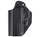 Mission First Tactical IWB/OWB Appendix Holster, S&W M&P EZ 9mm, Ambidextrous, Black, HSWSH-EZ9AIWBA