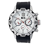 Image of MOS Mens Casablanca Contour Silicone Strap Watch with Day and Date Sub-Dials