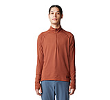 Mountain Hardwear Butter Up Half Zip Top - Men's, Iron Oxide, Large, 2084661218-L