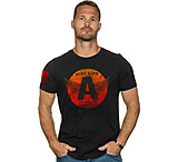 Image of Nine Line Apparel Flying "a" Men's T-shirt Black Medium