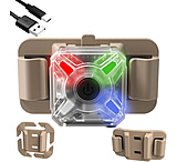 Nitecore NU06 MI Red Green Blue IR Signal &amp; Safety Light, 8 Lumens, Black, 6952506407248