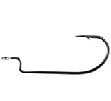Image of Owner Hooks Worm Hook with Cutting Point, Wide Gap 3X Strong, Offset