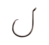 Image of Owner Hooks SSW Up-Eye Circle Hook, Hangnail Point Medium Shank, Offset, Up Eye