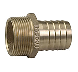 Image of Perko 1-1/2 Pipe To Hose Adapter Straight Bronze