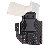 DeSantis Persuader IWB Leather Holster. Sig P365, P365 Sas, P365 With Red,Dot Sight, Right Hand, Black, 213KA8JZ0