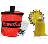 Image of Powerflare 1-Position Cone Adapter Kit with 1-Pack Soft Pack of PowerFlare Lights