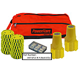 Image of Powerflare 12-Position Cone Adapter Kit with 12-Pack Soft Pack of PowerFlare Lights