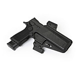 Raven Concealment Perun OWB Paddle Holster, SIG Sauer P320 Full Size/SIG Sauer P320 X5/SIG Sauer P320-M17, Ambidextrous, Matte, Black, PXP320F