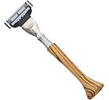 Image of Razolution System Razor with Zebrano Wood