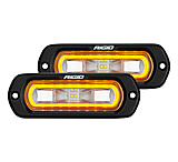 Image of Rigid Industries SR-L Series LED Flush Mount Spreader Light w/ Black Housing