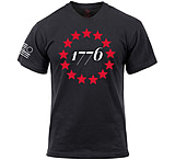 Rothco 1776 T-Shirt - Mens, Black, 2XL, 10832-2XL