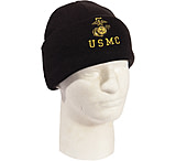 Rothco Embroidered USMC Watch Cap, Gold Eagle, Globe, & Anchor Insignia, One Size, 53270