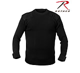 Rothco G.I. Style Acrylic Commando Sweater, Black, XS, 6347-Black-XS