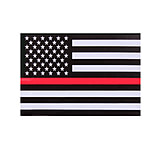 Image of Rothco Thin Red Line Flag Decal