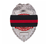 Image of Rothco Thin Red Line Mourning Band