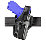 Image of Safariland 070 Duty Holster, SSIII Mid-Ride, Level III Retention - Hi Gloss Black, Left Hand 070-140-92