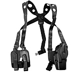 Image of Safariland 1051 ALS Shoulder Holster System - Plain Black, Right Hand 1051-283-61