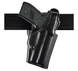 Safariland 200 Top Gun Mid-Ride Level-1 Retention, S&W 645, 745 Std 5in. 4506, Basket Weave Black, Left Hand, 200-23-182