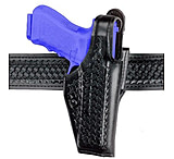 Image of Safariland 200 "Top Gun" Mid-Ride, Level I Retention Holster - Plain Black, Left Hand 200-273-162