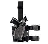 Image of Safariland 6004 SLS Tactical Holster - STX Plain Black, Right Hand 6004-56-411