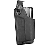 Image of Safariland 6280 Level II Retention, Mid-Ride Holster - STX TAC Black, Left Hand 6280-77421-132