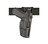 Safariland 7285 7TS SLS Low-Ride Level II Retention Duty Holster, Ruger American Pistol 9mm/Ruger American Pistol .40 S&W, Right Hand, Plain Black, Black, 7285-167-411