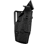 Safariland 6360 Level III Retention ALS/SLS Duty Mid-Ride Holster, Beretta 92, Right Hand, STX Basket Weave, Black, 6360-73-481