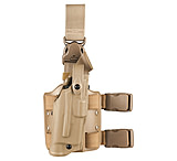 Safariland 6305 ALS Tactical w/ Quick Release Leg Harness Holster, Springfield Armory XD 4in .45 ACP, Right Hand, STX Tactical, Flat Dark Earth, 6305-148-551