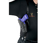 Image of Safariland 1051 ALS Shoulder Holster System - Plain Black, Left Hand 1051-483-62
