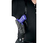 Image of Safariland 1051 ALS Shoulder Holster System - Plain Black, Left Hand 1051-283-62