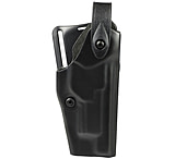 Image of Safariland 6280 Level II Retention, Mid-Ride Holster - Plain Black, Left Hand 6280-9321-62