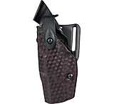 Image of Safariland Model 6360 ALS/SLS Mid-Ride Level-III Duty Holster for Glock w/ Rail Mounted Light, Left Hand