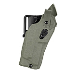 Safariland Model 6360 Als/sls Mid-ride, Level Iii Retention Duty Holster For Glock 19 W/ Light, Od Green, 6360-28325-561