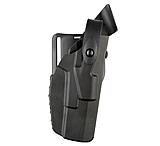 Safariland 7280 7TS SLS Mid-Ride Level II Retention Duty Holster, Heckler & Koch P2000 DAO, Right, Plain Black, 7280-197-411