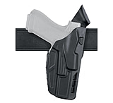 Safariland 7390 7TS ALS Mid Ride Duty Holsters, Heckler & Koch USP Compact 9mm/Heckler & Koch USP Compact .40 S&W, Right Hand, SafariSeven Plain, Black, 7390-391-411