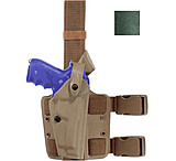 Safariland 6004 SLS Tactical Holster w/Dbl Leg Straps, Sig Sauer P220So, P220St, P220R, P226R w/SF X200 4.41in., OD Green, Right Hand, 6004-7740-561