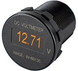 Image of Sea-Dog OLED Voltmeter - Round