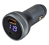 Image of Sea-Dog Round USB &amp; USB-C Power Plug w/Voltmeter
