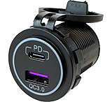 Image of Sea-Dog USB 3.0 &amp; USB-C Power Socket w/Out Light