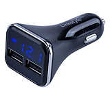 Image of Sea-Dog Dual USB Power Plug w/Voltage/Amp Meter