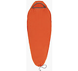 Sea to Summit Reactor Fleece Sleeping Bag Liner w/Drawcord, Picante Red, Compact, A3211