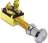 Image of Shoreline Marine Brass Push/Pull Switch, 2 Pos
